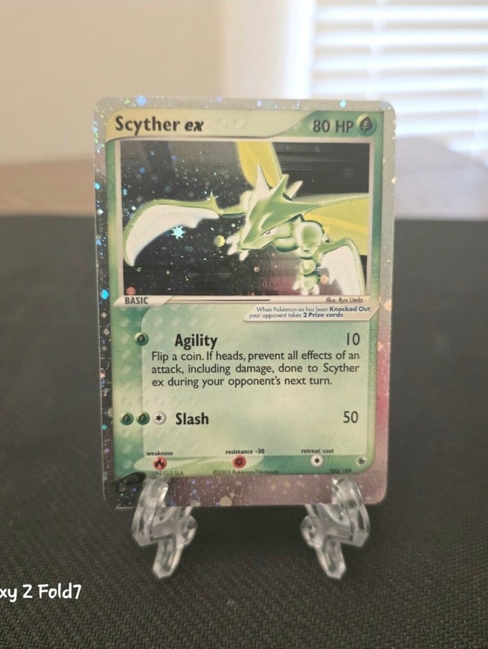 N/M! 2003 Scyther ex B/H-Holo- Ultra rare [Ruby & Sapphire] #102/109